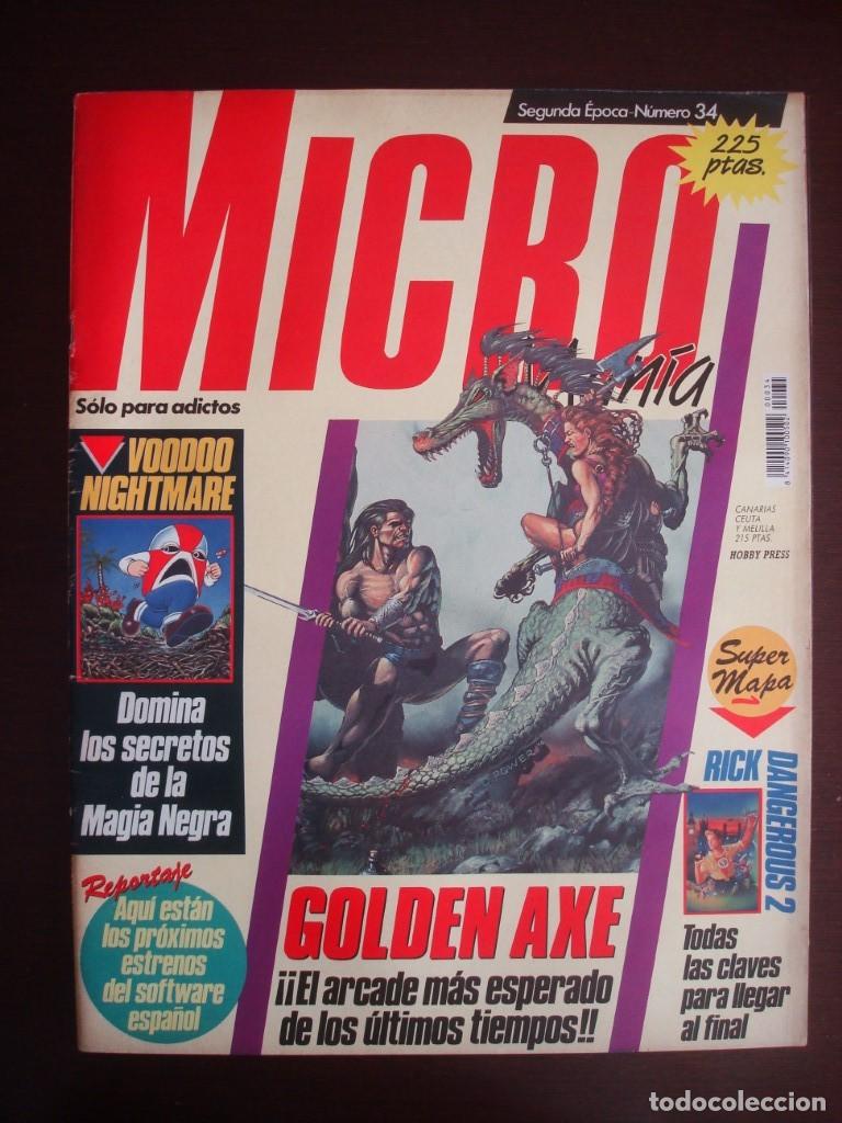 Collection Magazines and Newspapers: Microman&iacute;a n&ordm; 34 (Micro Man&iacute;a segunda &eacute;poca) S&oacute;lo para adictos