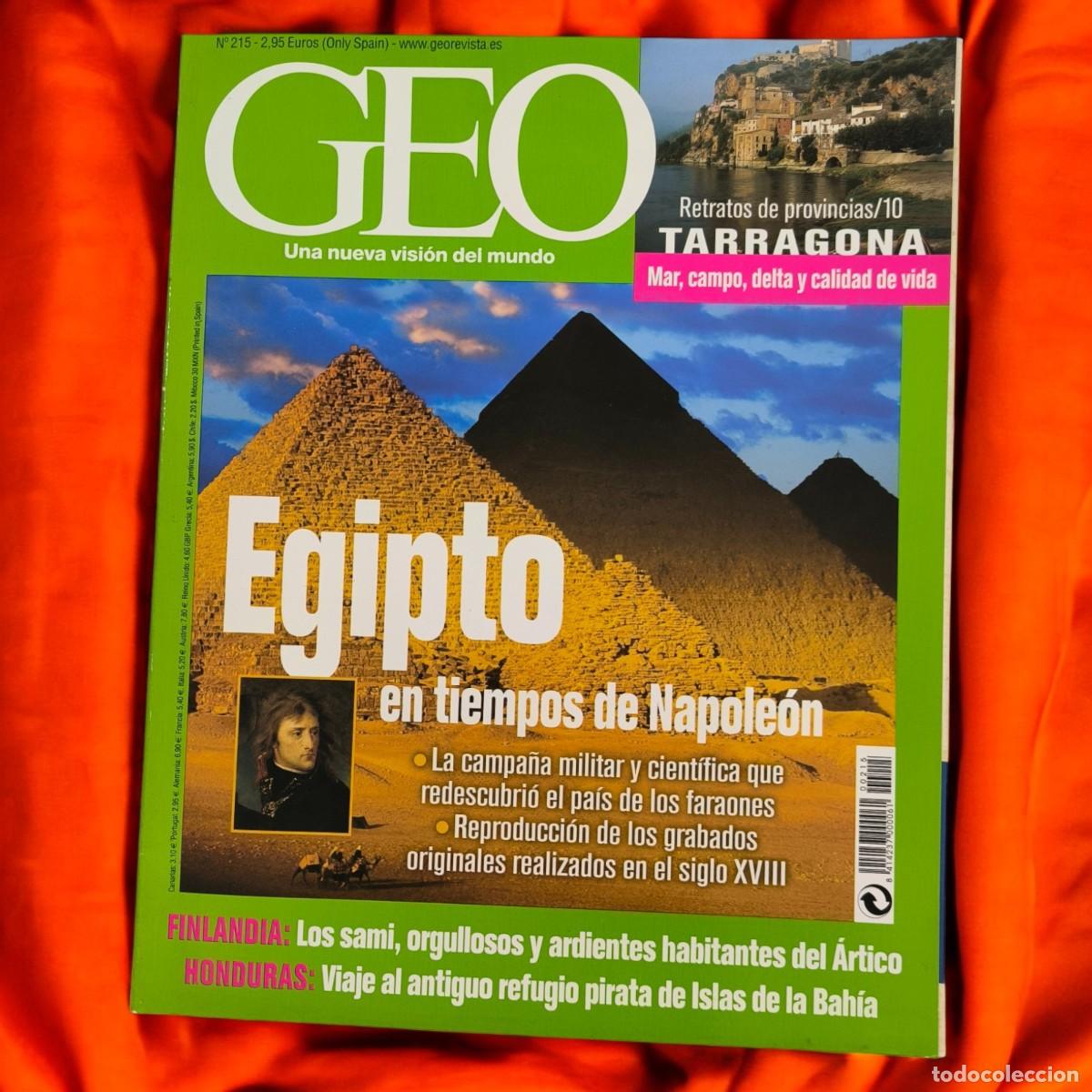 Collezionismo di Riviste e Giornali: Revista GEO N&ordm;215 &ndash; Egipto En Tiempos De Napole&oacute;n