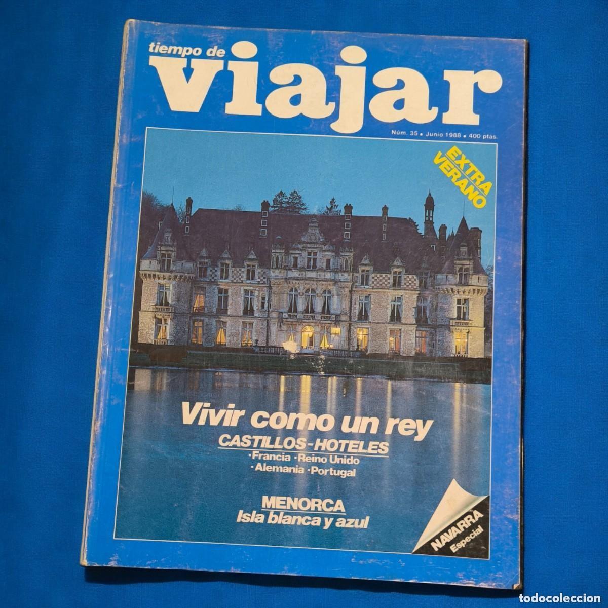 Collection Magazines and Newspapers: Viajar N&ordm; 35, Junio 1988 - Vivir Como Un Rey