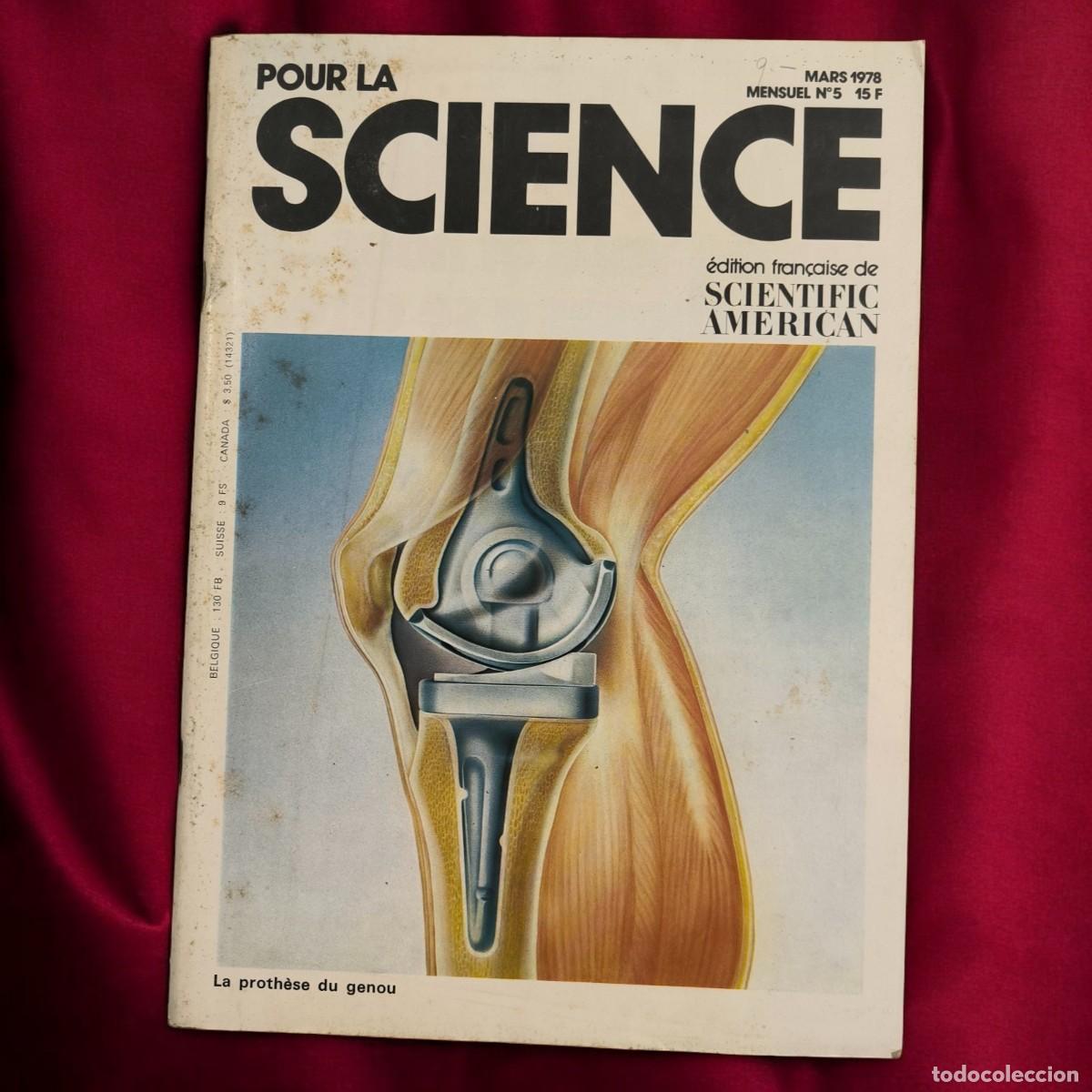Collectionnisme de Revues et Journaux: Pour La Science &ndash; Mars 1978 &ndash; &Eacute;dition Fran&ccedil;aise De Scientific American (N&deg;5)