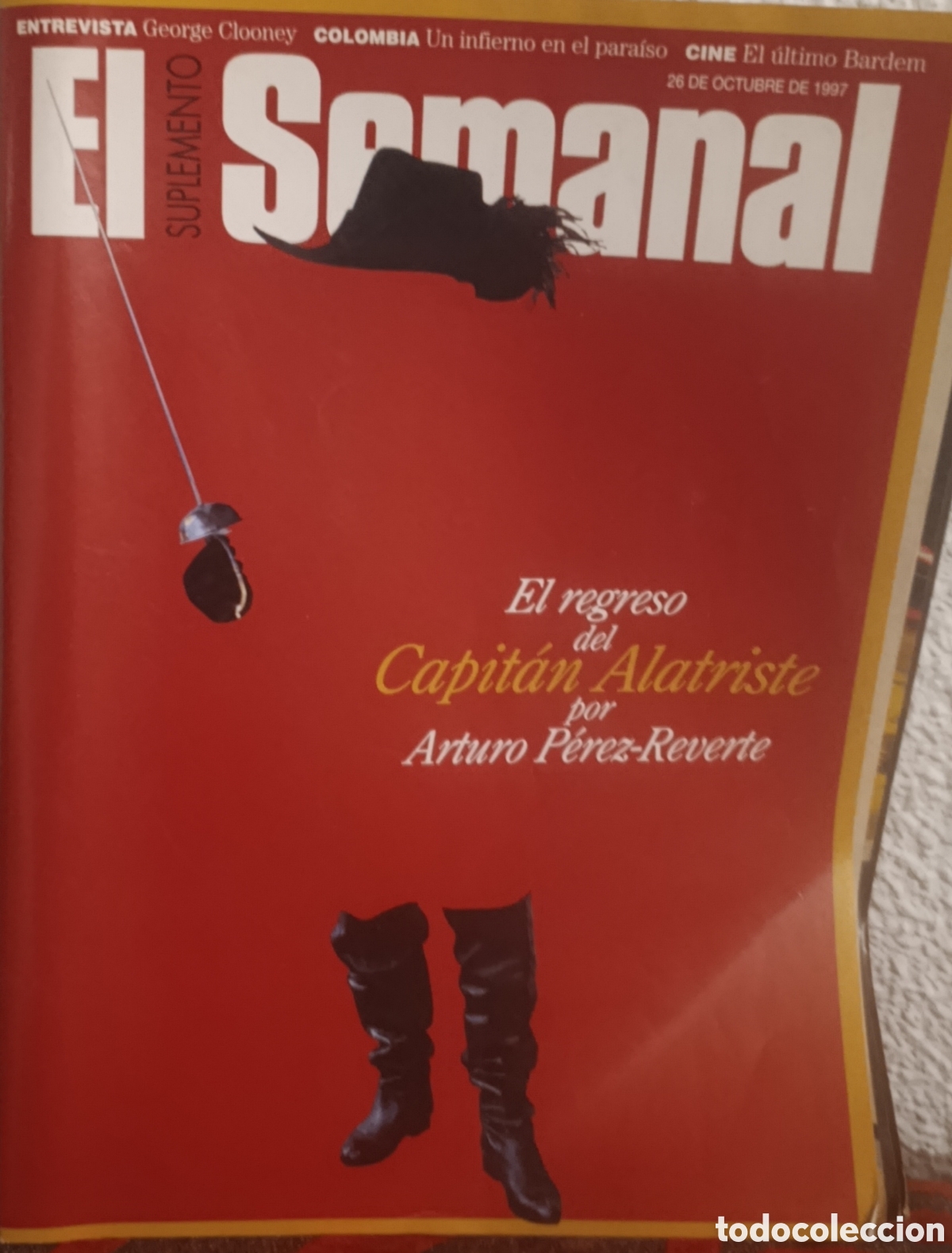 Coleccionismo de Revistas y Peri&oacute;dicos: Revista El SEMANAL 26 de octubre de 1997