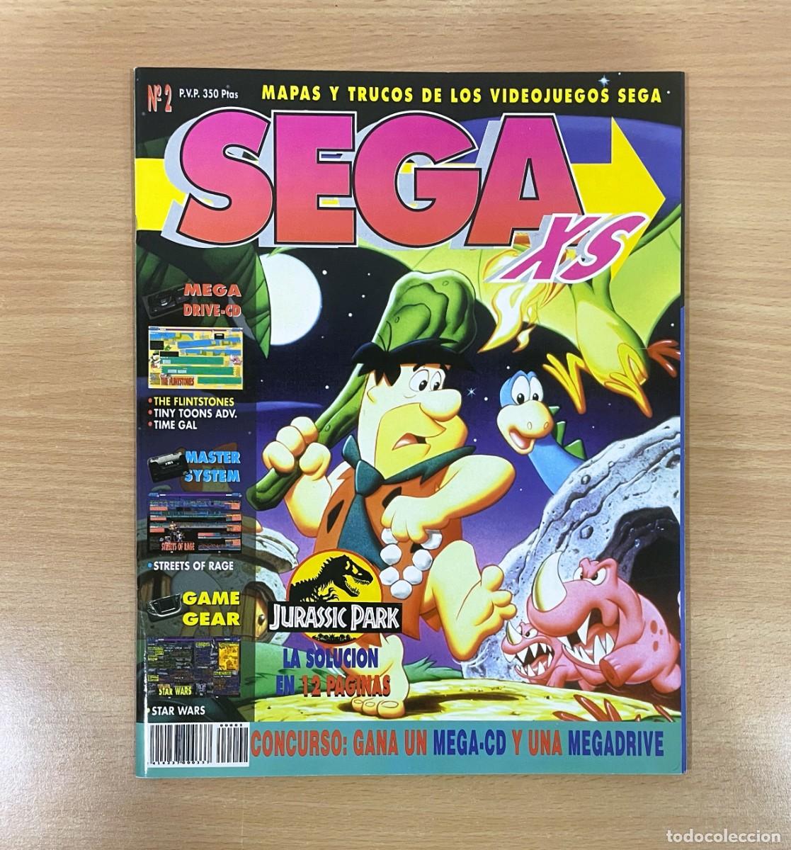 Coleccionismo de Revistas y Peri&oacute;dicos: REVISTA DE MAPAS Y TRUCOS PARA VIDEOJUEGOS MEGADRIVE - SEGA XS n&ordm; 2 (1993)