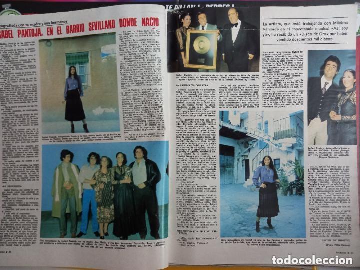 Coleccionismo de Revistas y Peri&oacute;dicos: isabel pantoja el maestro solano maximo valverde vernardo agustin en el tardon de triana sevilla