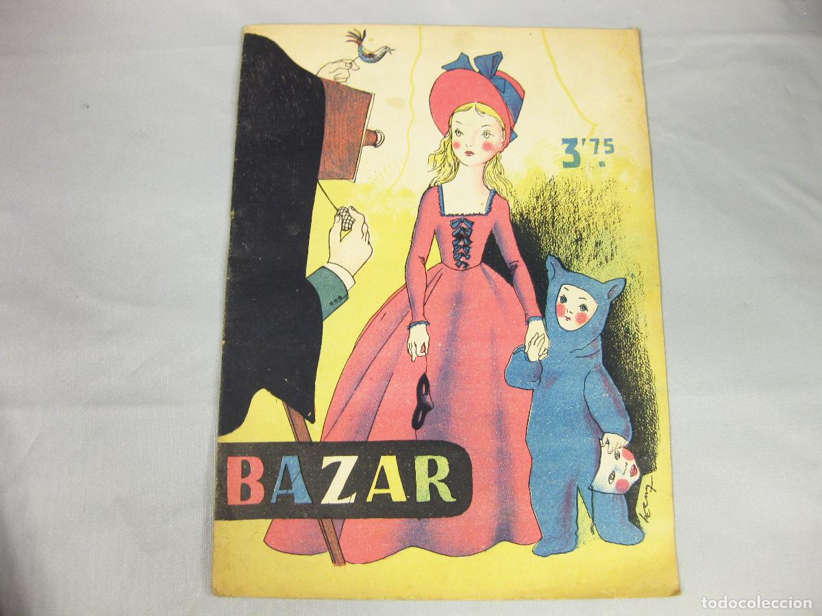 Coleccionismo de Revistas y Peri&oacute;dicos: REVISTA BAZAR DE LA SECCI&Oacute;N FEMENINA DE FALANGE ESPA&Ntilde;OLA TRADICIONALISTA DE LAS JONS N&ordm; 59. 1952