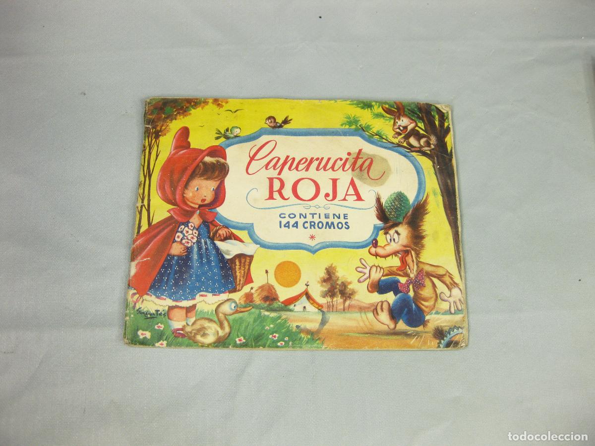 Coleccionismo de Revistas y Peri&oacute;dicos: ALBUM DE CROMOS DE CAPERUCITA ROJA INCOMPLETO. EDITORIAL BRUGUERA