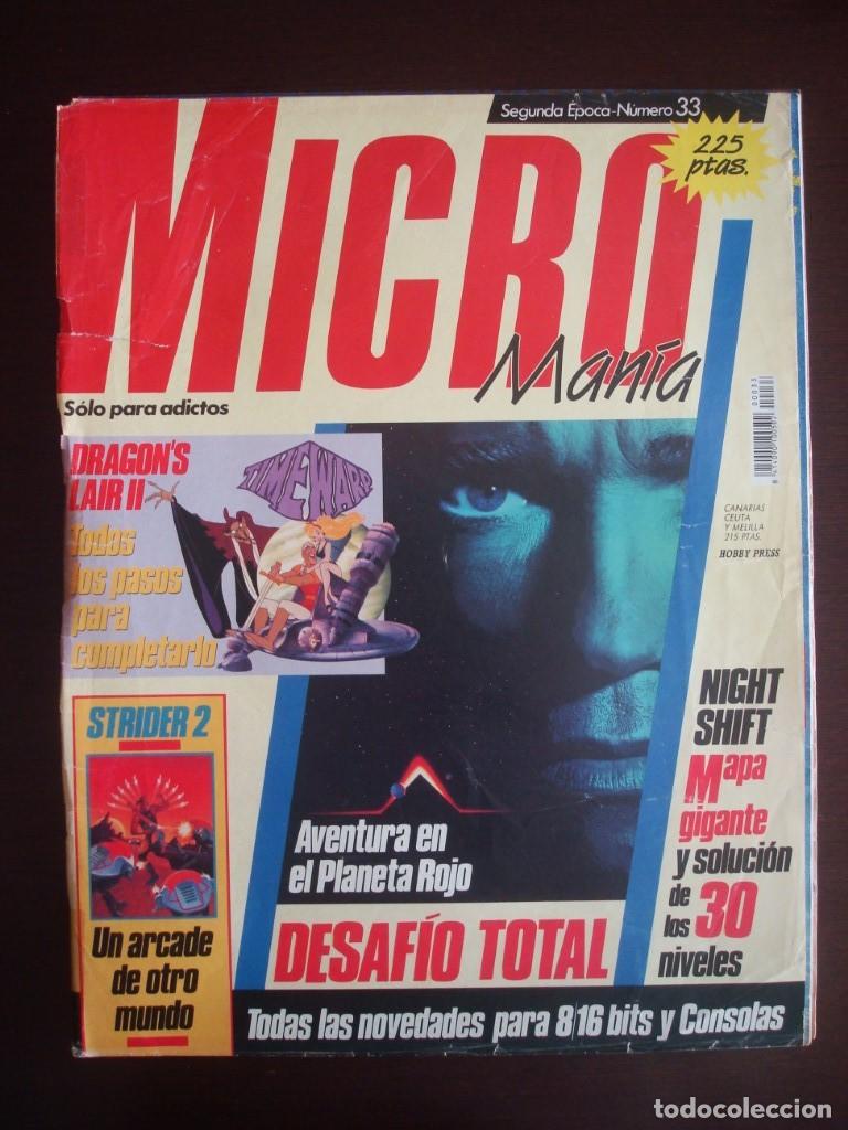 Coleccionismo de Revistas y Peri&oacute;dicos: Microman&iacute;a n&ordm; 33 (Micro Man&iacute;a segunda &eacute;poca) S&oacute;lo para adictos