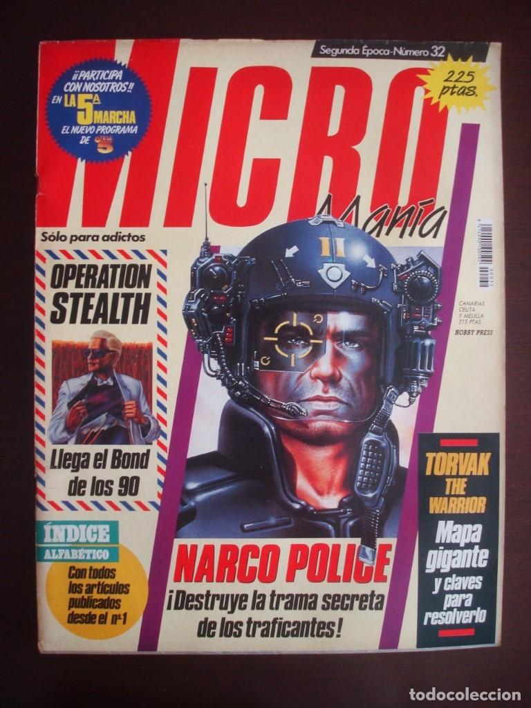 Coleccionismo de Revistas y Peri&oacute;dicos: Microman&iacute;a n&ordm; 32 (Micro Man&iacute;a segunda &eacute;poca) S&oacute;lo para adictos