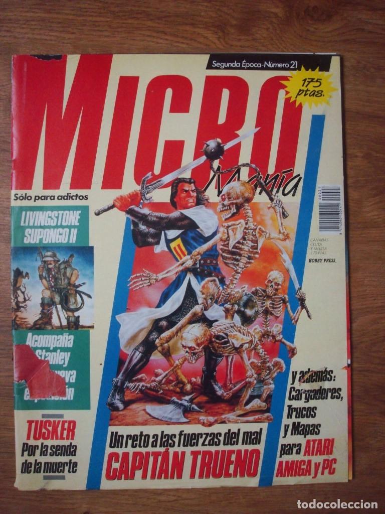 Coleccionismo de Revistas y Peri&oacute;dicos: Microman&iacute;a n&ordm; 21 (Micro Man&iacute;a segunda &eacute;poca) S&oacute;lo para adictos