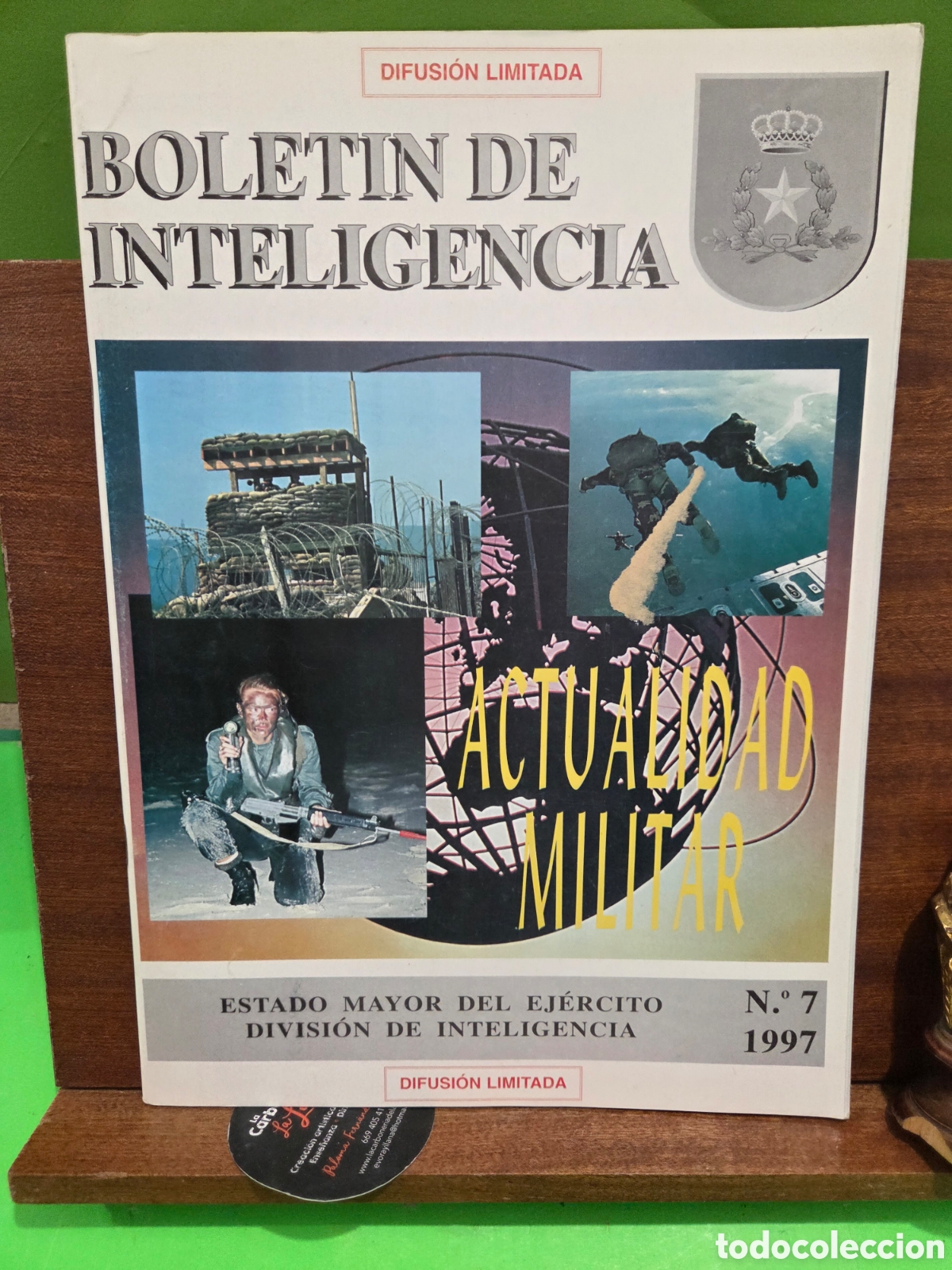 Collection Magazines and Newspapers: &rdquo;&rdquo;BOLET&Iacute;N DE INTELIGENCIA&rdquo;&rdquo;...N&Uacute;MERO 7...1997...ESTADO MAYOR DEL EJ&Eacute;RCITO .DIVISI&Oacute;N DE INTELIGENCIA.