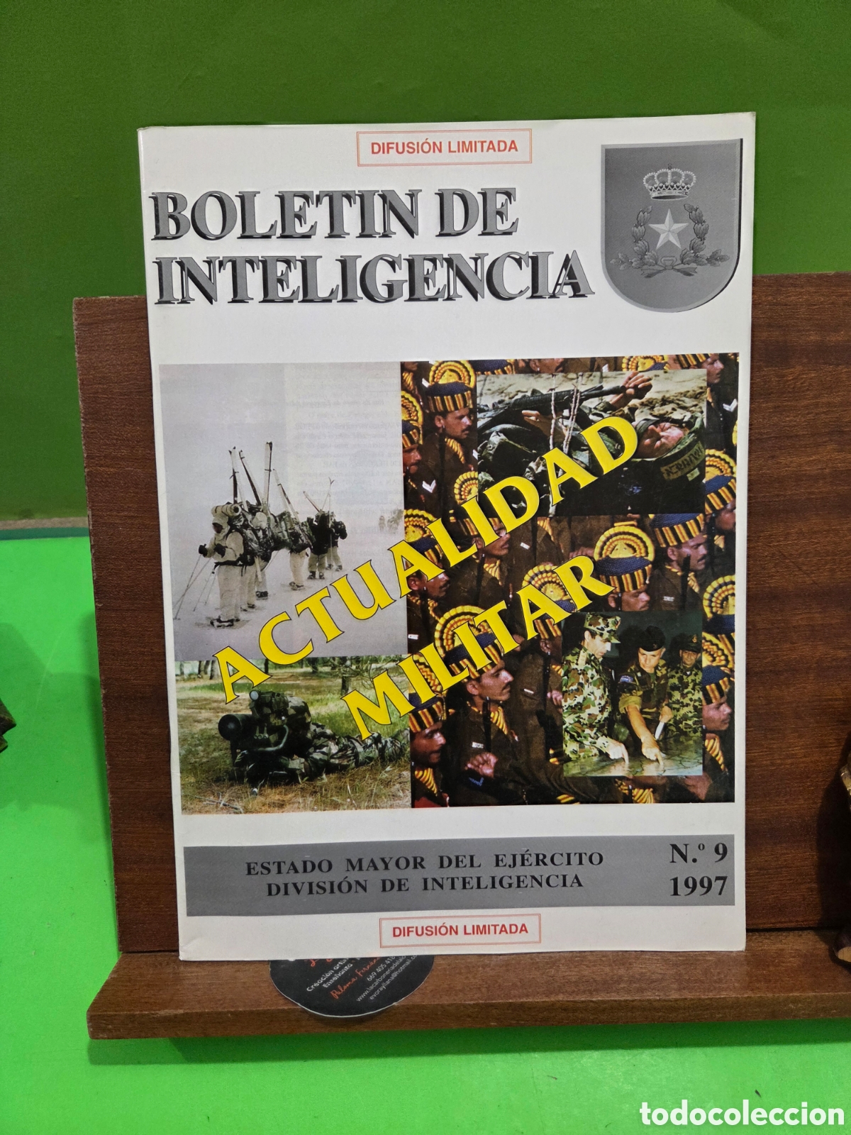 Coleccionismo de Revistas y Peri&oacute;dicos: &rdquo;&rdquo;BOLET&Iacute;N DE INTELIGENCIA&rdquo;&rdquo;..N&deg;9..1997..ESTADO MAYOR DEL EJ&Eacute;RCITO. DIVISI&Oacute;N DE INTELIGENCIA......