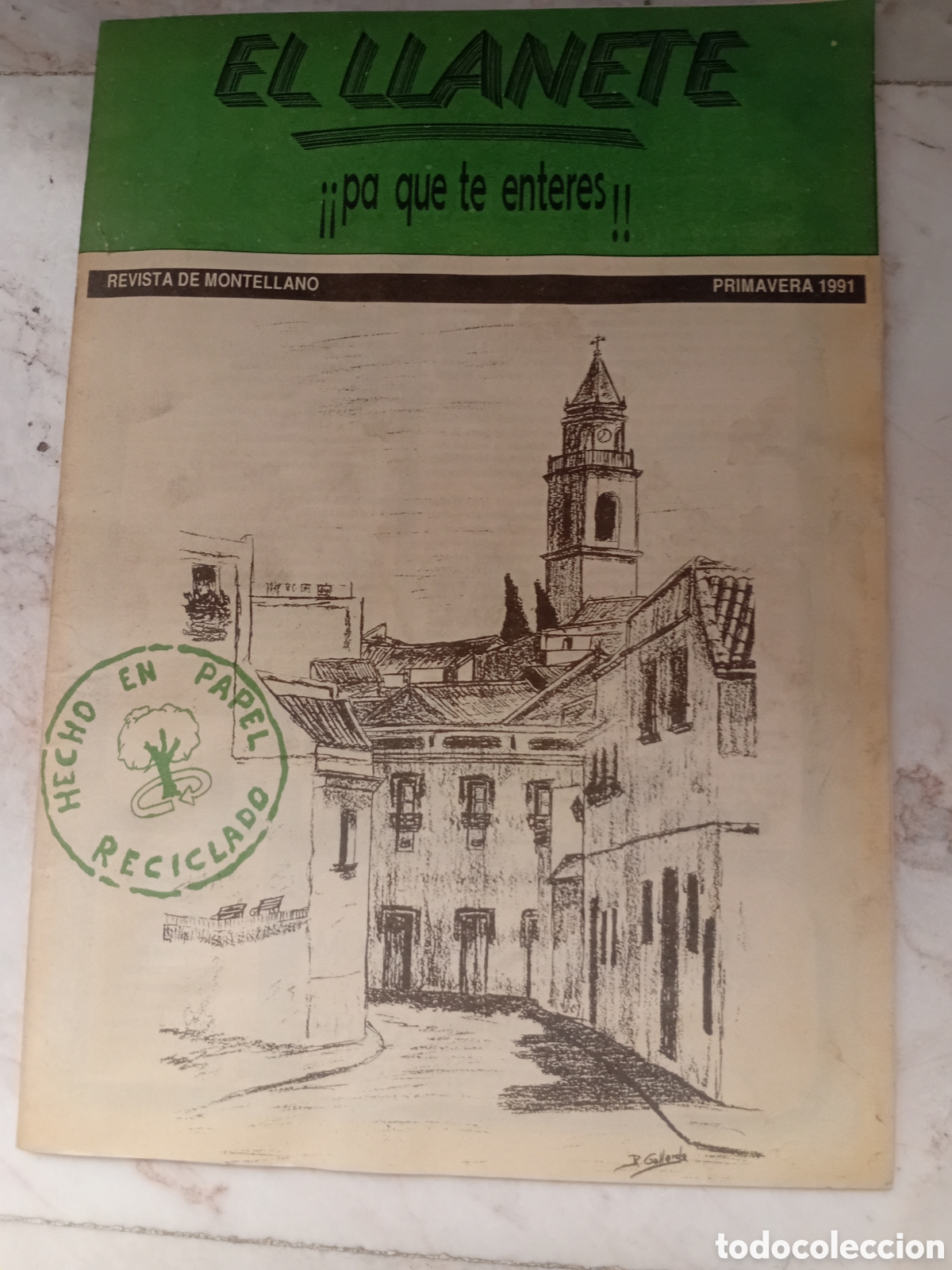 Coleccionismo de Revistas y Peri&oacute;dicos: REVISTA &rdquo;EL LLANETE&rdquo; MONTELLANO