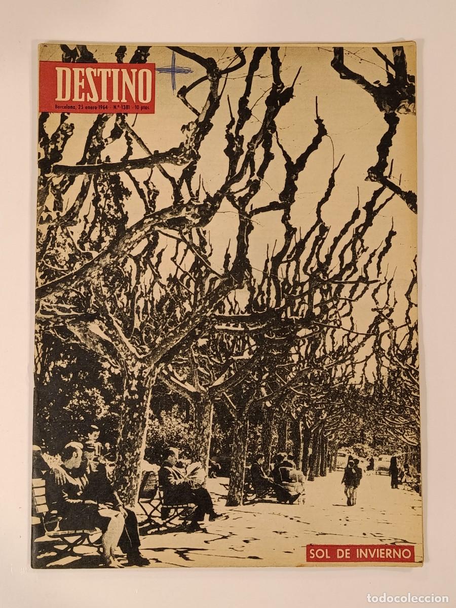 Collection Magazines and Newspapers: DESTINO. PERI&Oacute;DICO 1381. 25 ENERO 1964
