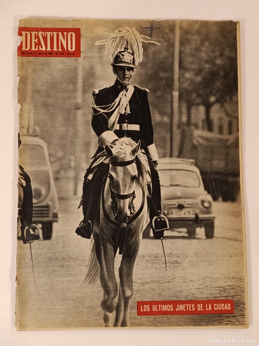 Collection Magazines and Newspapers: DESTINO. PERI&Oacute;DICO 1492. 12 de marzo 1966