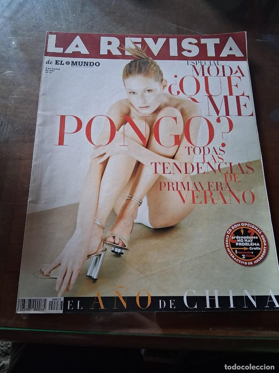 Colecionismo de Revistas e Jornais: Revista de El mundo N&deg; 73 Elena Ochoa Luc&iacute;a Jim&eacute;nez John Lee Hooker Mireia Ros Julieta serrano