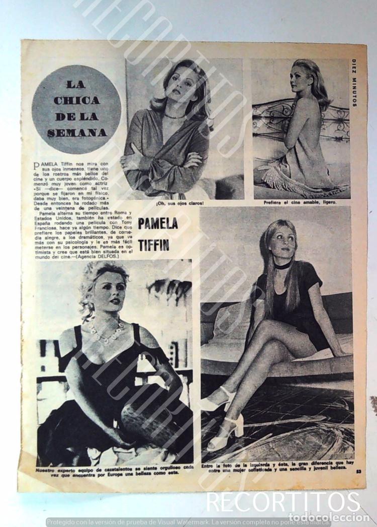 Collection Magazines and Newspapers: PAMELA TIFFIN LA CHICA DE LA SEMANA