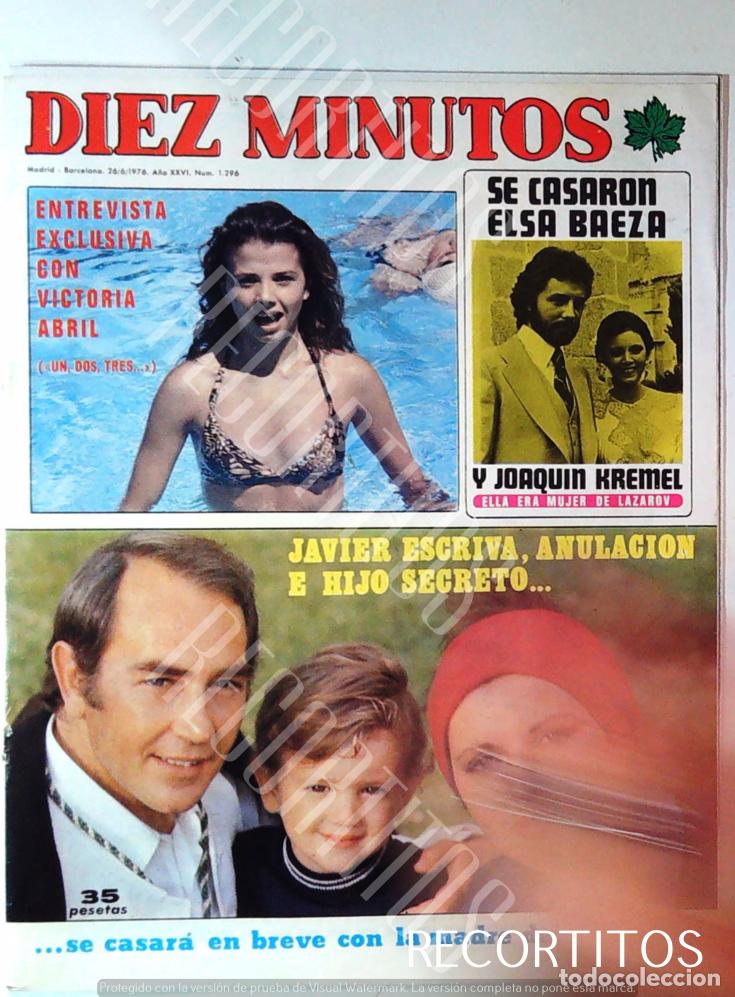 Collezionismo di Riviste e Giornali: RECORTE PORTADA VICTORIA VERA JOAQUIN KREMEL ELSA BAEZA JAVIER ESCRIVA