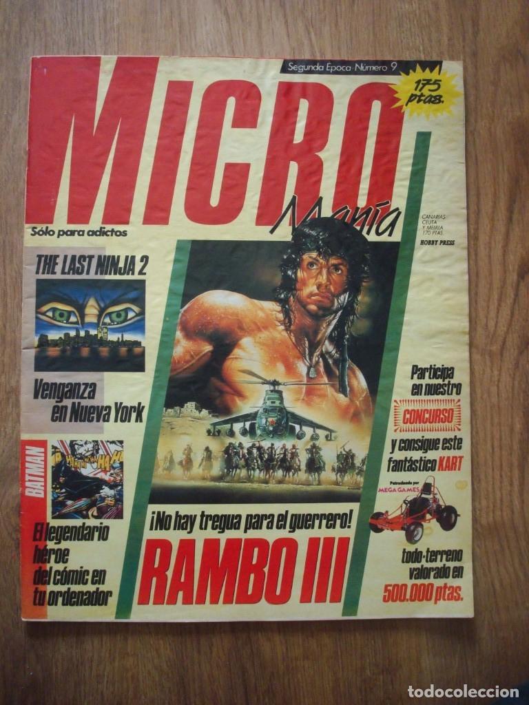 Coleccionismo de Revistas y Peri&oacute;dicos: Microman&iacute;a n&ordm; 9 (Micro Man&iacute;a segunda &eacute;poca) S&oacute;lo para adictos