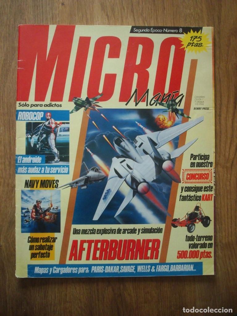 Colecionismo de Revistas e Jornais: Microman&iacute;a n&ordm; 8 (Micro Man&iacute;a segunda &eacute;poca) S&oacute;lo para adictos