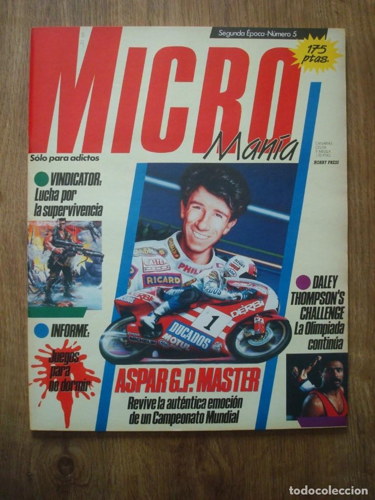 Coleccionismo de Revistas y Peri&oacute;dicos: Microman&iacute;a n&ordm; 5 (Micro Man&iacute;a segunda &eacute;poca) S&oacute;lo para adictos
