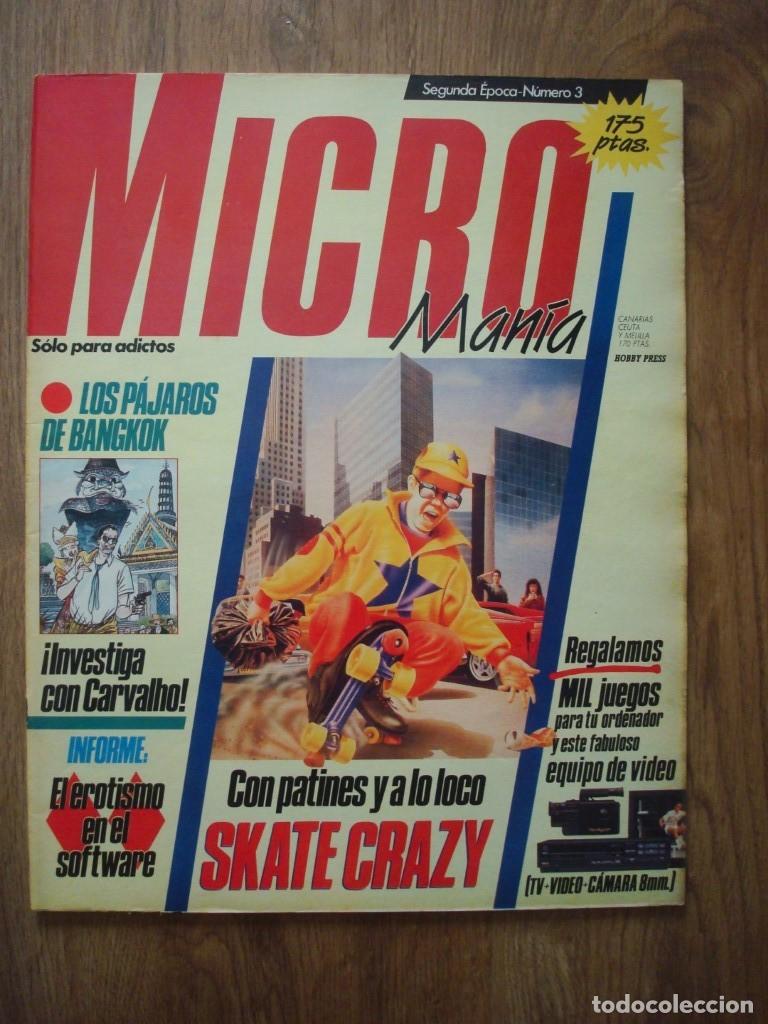 Coleccionismo de Revistas y Peri&oacute;dicos: Microman&iacute;a n&ordm; 3 (Micro Man&iacute;a segunda &eacute;poca) S&oacute;lo para adictos