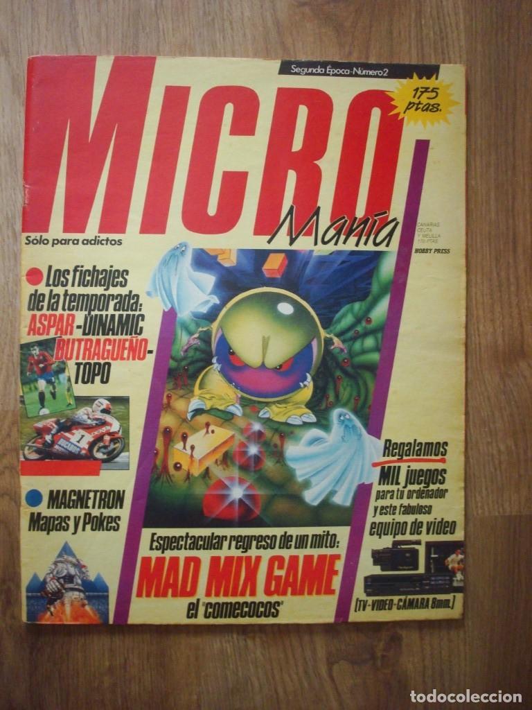 Colecionismo de Revistas e Jornais: Microman&iacute;a n&ordm; 2 (Micro Man&iacute;a segunda &eacute;poca) S&oacute;lo para adictos