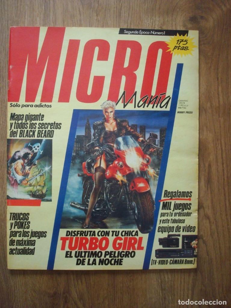 Colecionismo de Revistas e Jornais: Microman&iacute;a n&ordm; 1 (Micro Man&iacute;a segunda &eacute;poca) S&oacute;lo para adictos