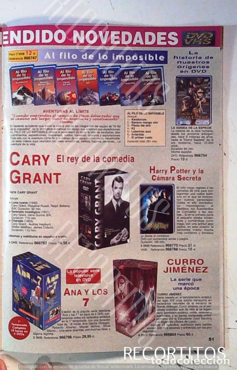 Sammeln von Zeitschriften und Zeitungen: ana obregon ana y los siete cary grant harry potter curro jimenez sancho gracia
