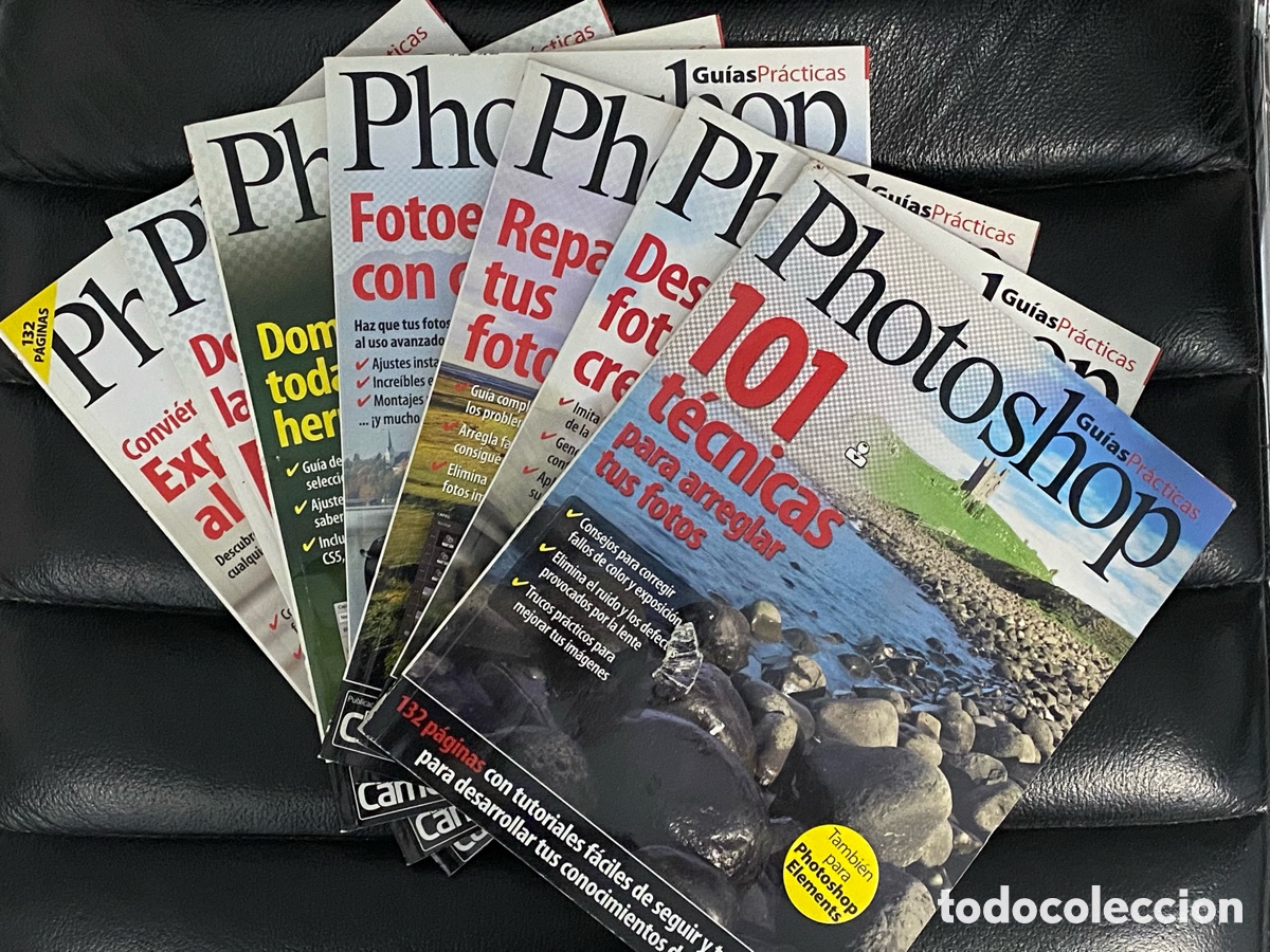Coleccionismo de Revistas y Peri&oacute;dicos: Lote de revistas Gu&iacute;as Pr&aacute;cticas Photoshop.