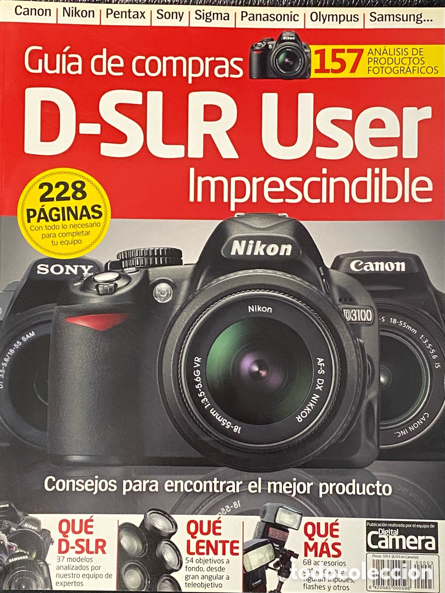Coleccionismo de Revistas y Peri&oacute;dicos: Gu&iacute;a de compras de fotograf&iacute;a D-SLR imprescindible.