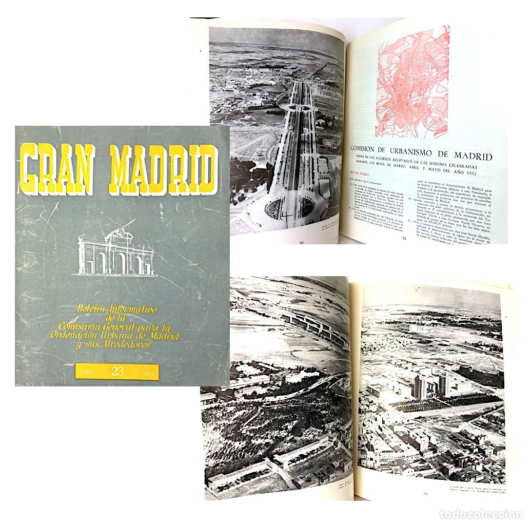 Colecionismo de Revistas e Jornais: Ordenaci&oacute;n Urbana Madrid y Alrededores (1953) Planos Fotos Gran Madrid n&ordm; 23 :