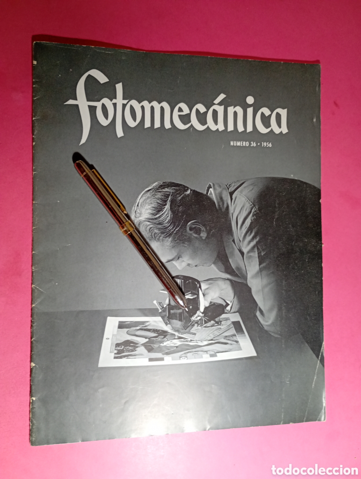 Coleccionismo de Revistas y Peri&oacute;dicos: KODAK FOTOMEC&Aacute;NICA N&ordm; 36 1956 T&Eacute;CNICA IMPRESI&Oacute;N TRICOLOR TIRADAS CORTAS - PUBLICIDAD FOTOSERIGRAF&Iacute;A