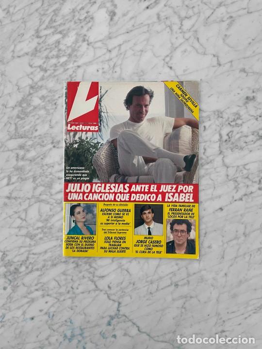 Coleccionismo de Revistas y Peri&oacute;dicos: LECTURAS - 1991 - XUXA, CAROLINA, ISABEL PANTOJA, JULIO IGLESIAS, JUNCAL RIVERO, LOLA FLORES