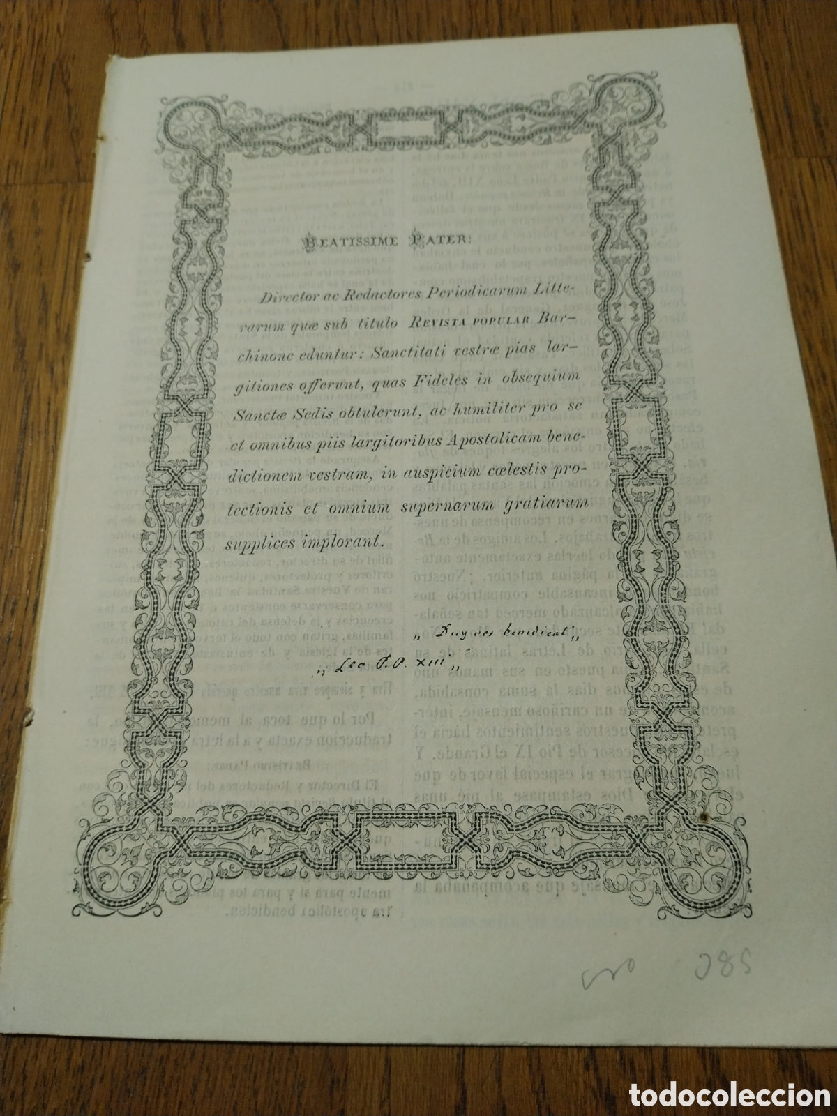 Sammeln von Zeitschriften und Zeitungen: REVISTA 1878 BRUJAS BELGICA. SEPULTURA DE PONCIO PILATOS VIENNE .ERECCION VIA CRUCIS EN FUENTERRABIA