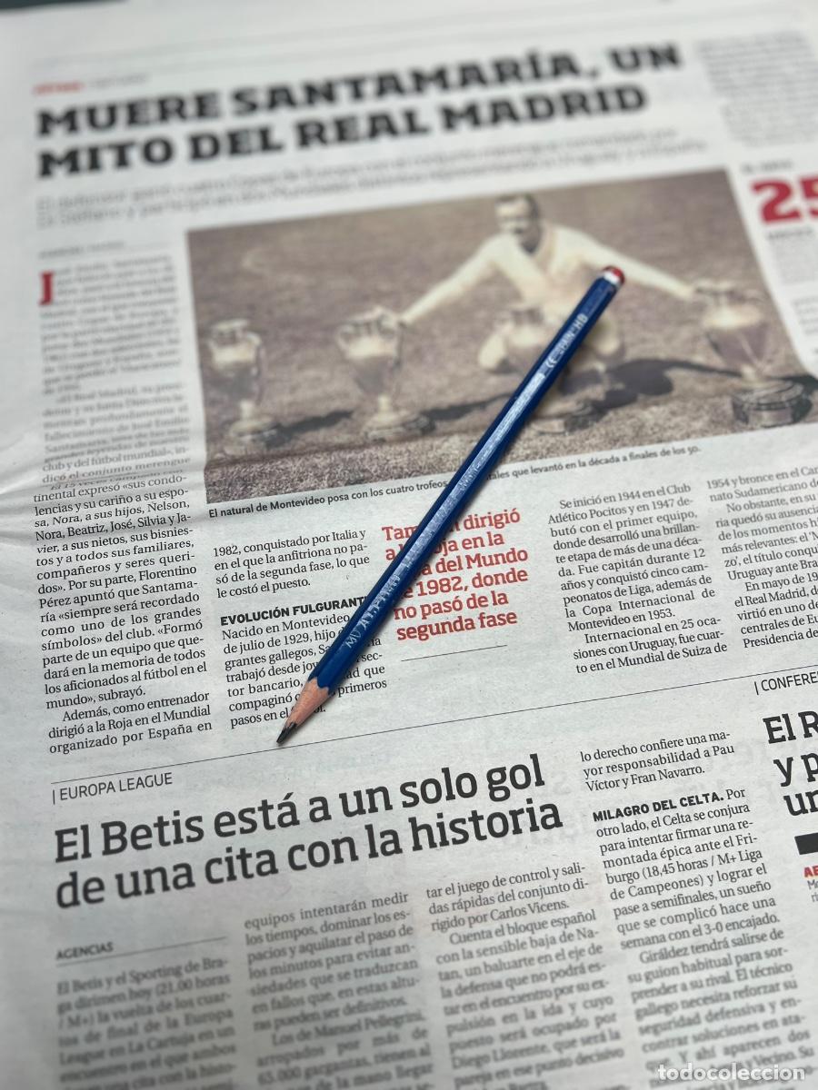 Sammeln von Zeitschriften und Zeitungen: Art&iacute;culo sobre EMILIO SANTAMAR&Iacute;A. REAL MADRID. F&Uacute;TBOL