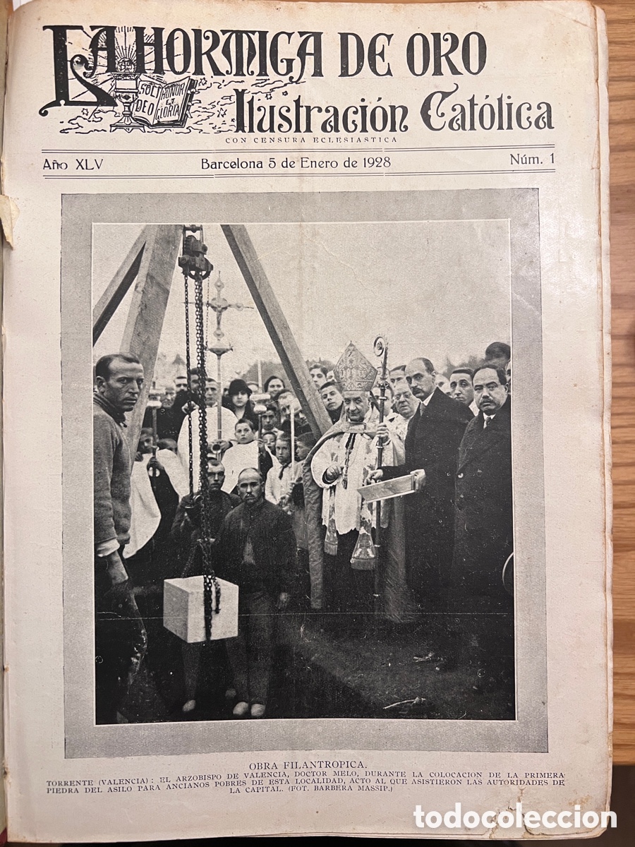 Coleccionismo de Revistas y Peri&oacute;dicos: La Hormiga de Oro A&ntilde;o 1928. Sociedad, viajes, ajedrez. Multitud de im&aacute;genes de la &eacute;poca de Primo de