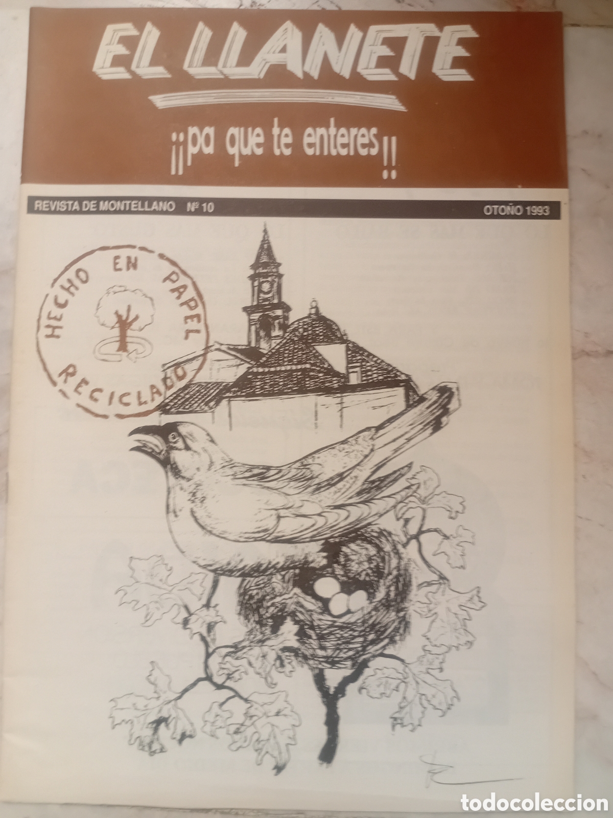 Colecionismo de Revistas e Jornais: REVISTA EL LLANETE . MONTELLANO. OTO&Ntilde;O DE 1993