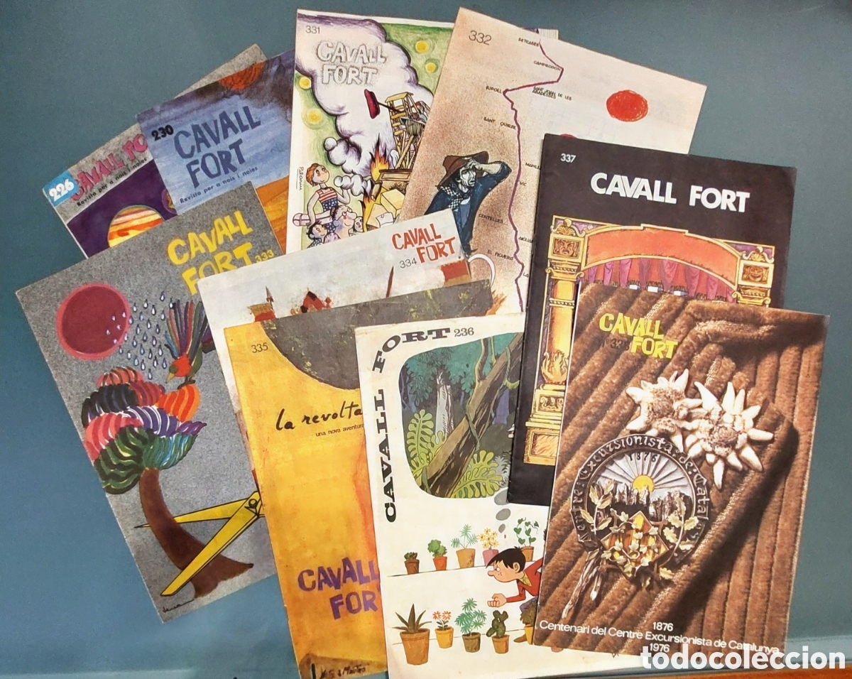Coleccionismo de Revistas y Peri&oacute;dicos: CAVALL FORT VS N&Uacute;MEROS SOLTS