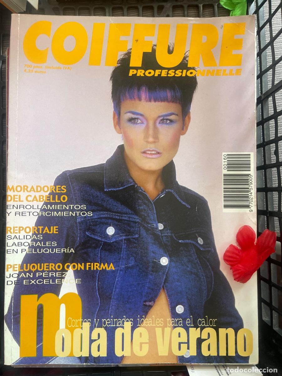 Collezionismo di Riviste e Giornali: Revista COIFFURE PROFESSIONNELLE - N&ordm; 160 - Especial Salidas Laborales y T&eacute;cnicas de Verano