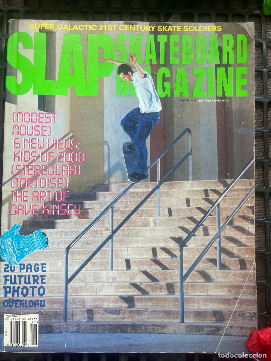 Coleccionismo de Revistas y Peri&oacute;dicos: Revista SLAP Skateboard Magazine - Enero 2001 - Modest Mouse / Dave Kinsey / Stereolab - Import USA