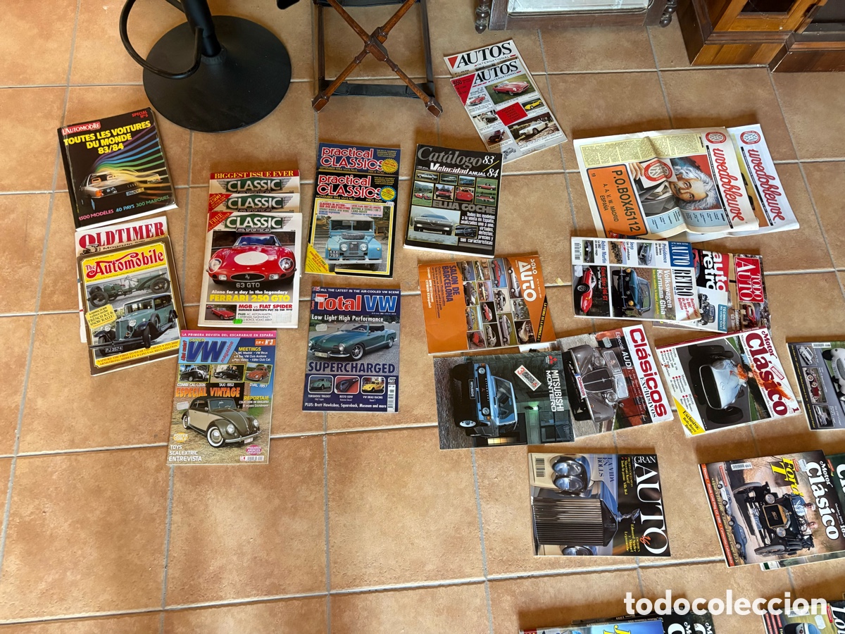 Coleccionismo de Revistas y Peri&oacute;dicos: Lote variado de revistas cl&aacute;sicas del motor