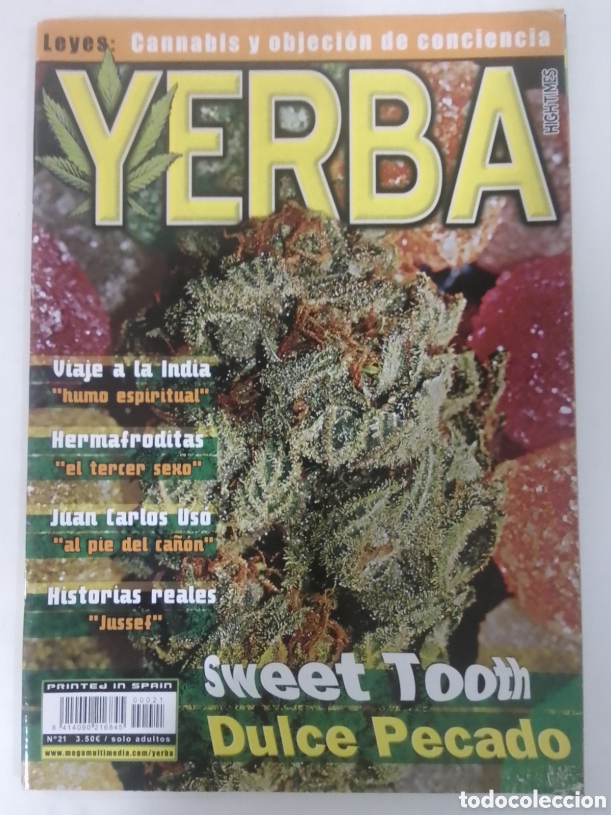 Coleccionismo de Revistas y Peri&oacute;dicos: Revista YERBA n&deg; 21.