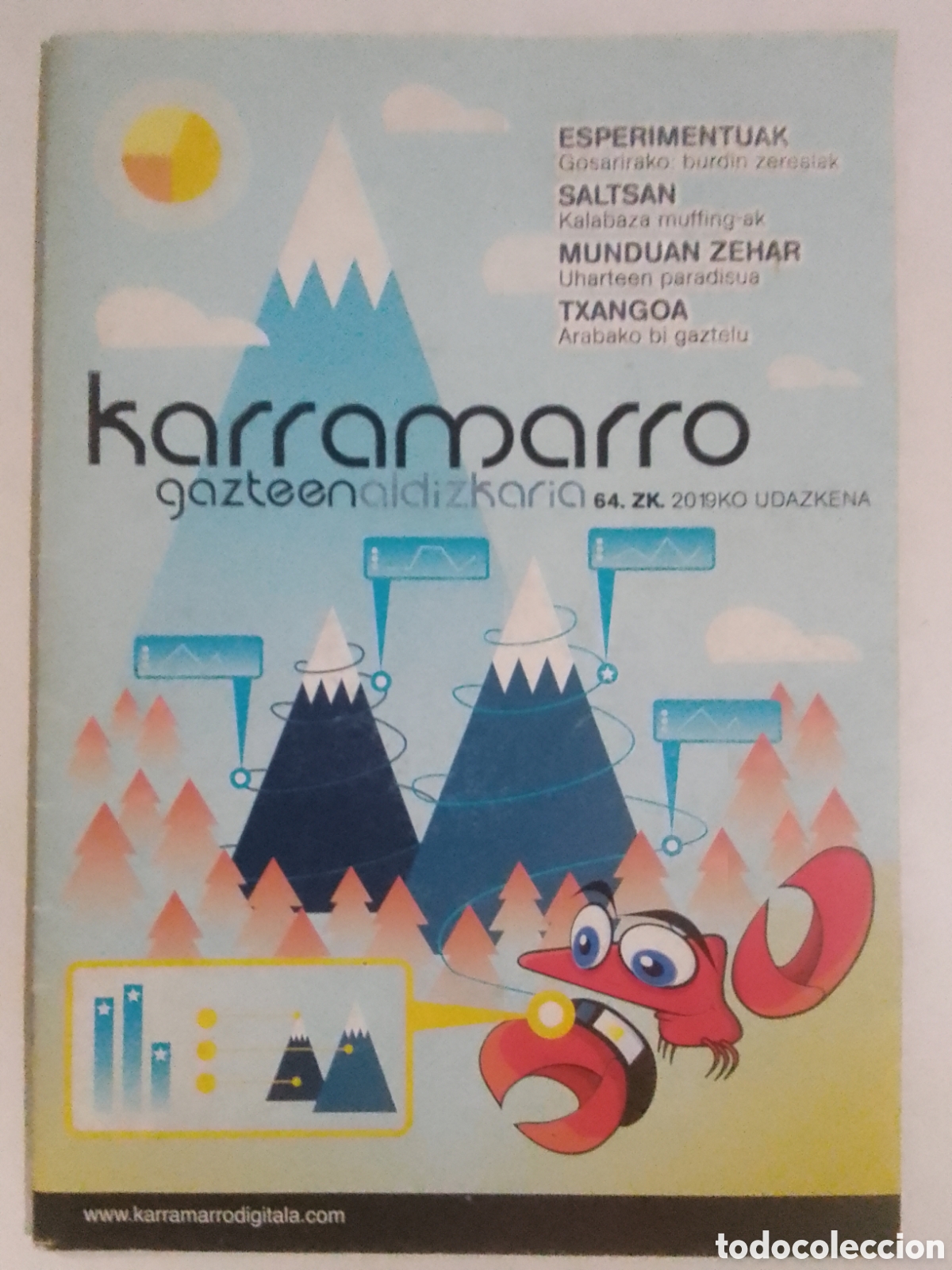 Coleccionismo de Revistas y Peri&oacute;dicos: Revista karramarro n&deg; 64.