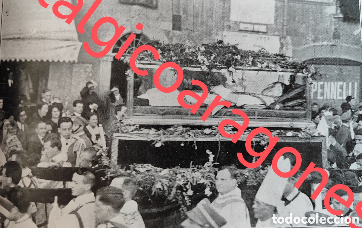 Collection Magazines and Newspapers: III centenario San Felipe Neri nueva Urna Roma foto revista princ siglo XX 192F