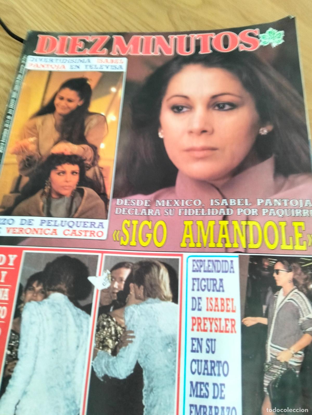 Collezionismo di Riviste e Giornali: Revista diez minutos Isabel Pantoja