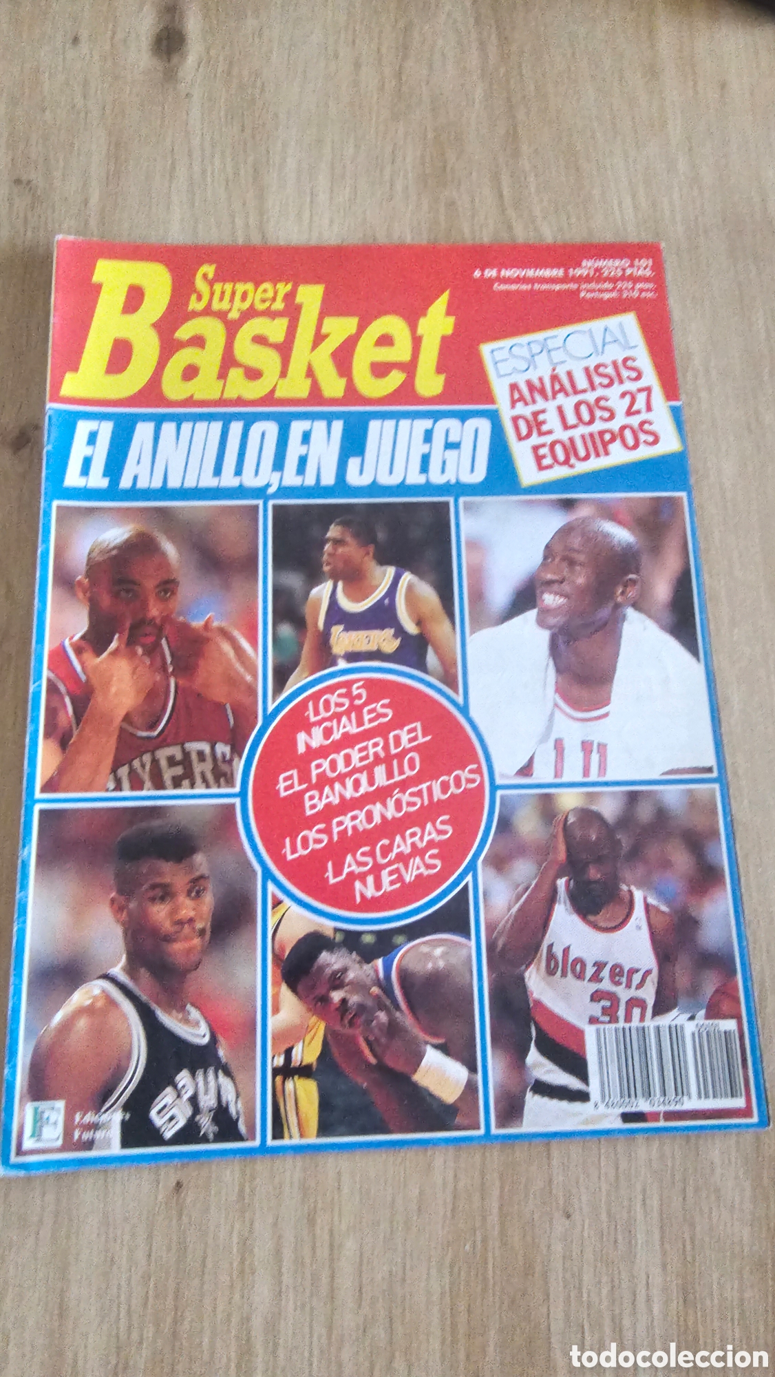 Sammeln von Zeitschriften und Zeitungen: Revista S&uacute;per basket n&uacute;mero 101