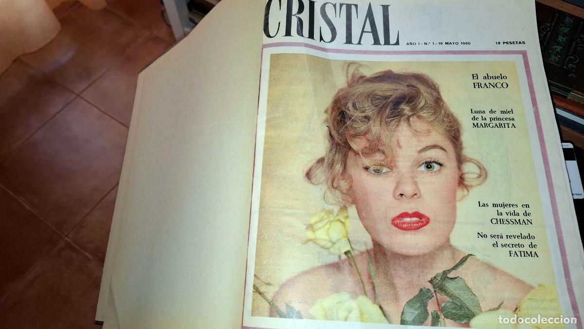 Coleccionismo de Revistas y Peri&oacute;dicos: Revista cristal, tomo 17 numeros, 1960