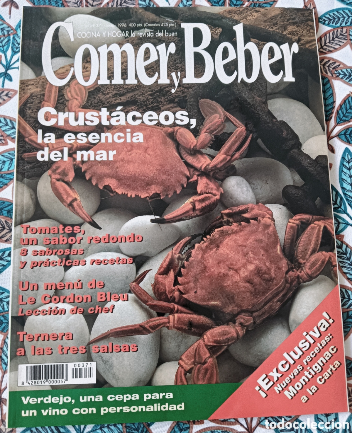 Coleccionismo de Revistas y Peri&oacute;dicos: COCINA Y HOGAR LA REVISTA DEL BUEN COMER Y BEBER - N&Uacute;MERO 371