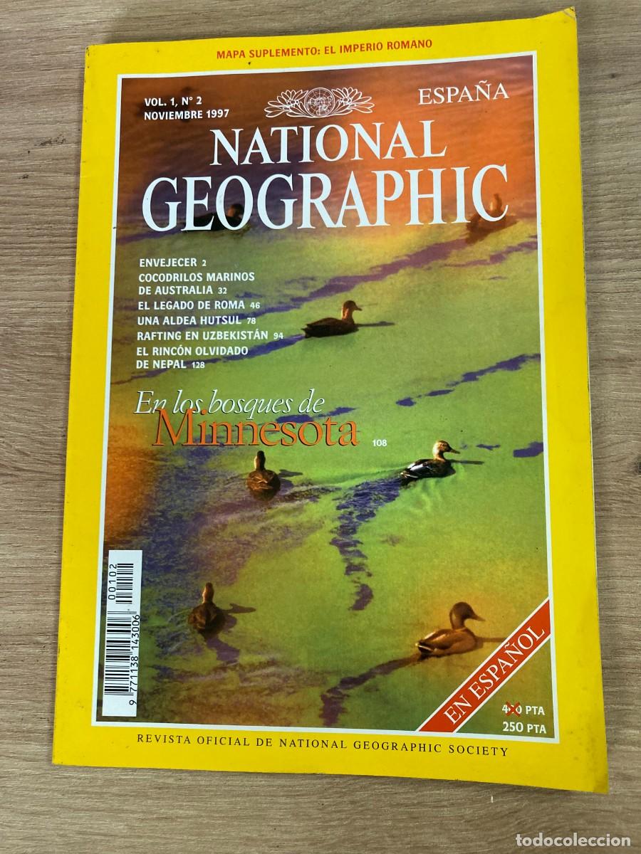 Coleccionismo de Revistas y Peri&oacute;dicos: National Geographic Vol 1 n&ordm; 2 Noviembre 1997