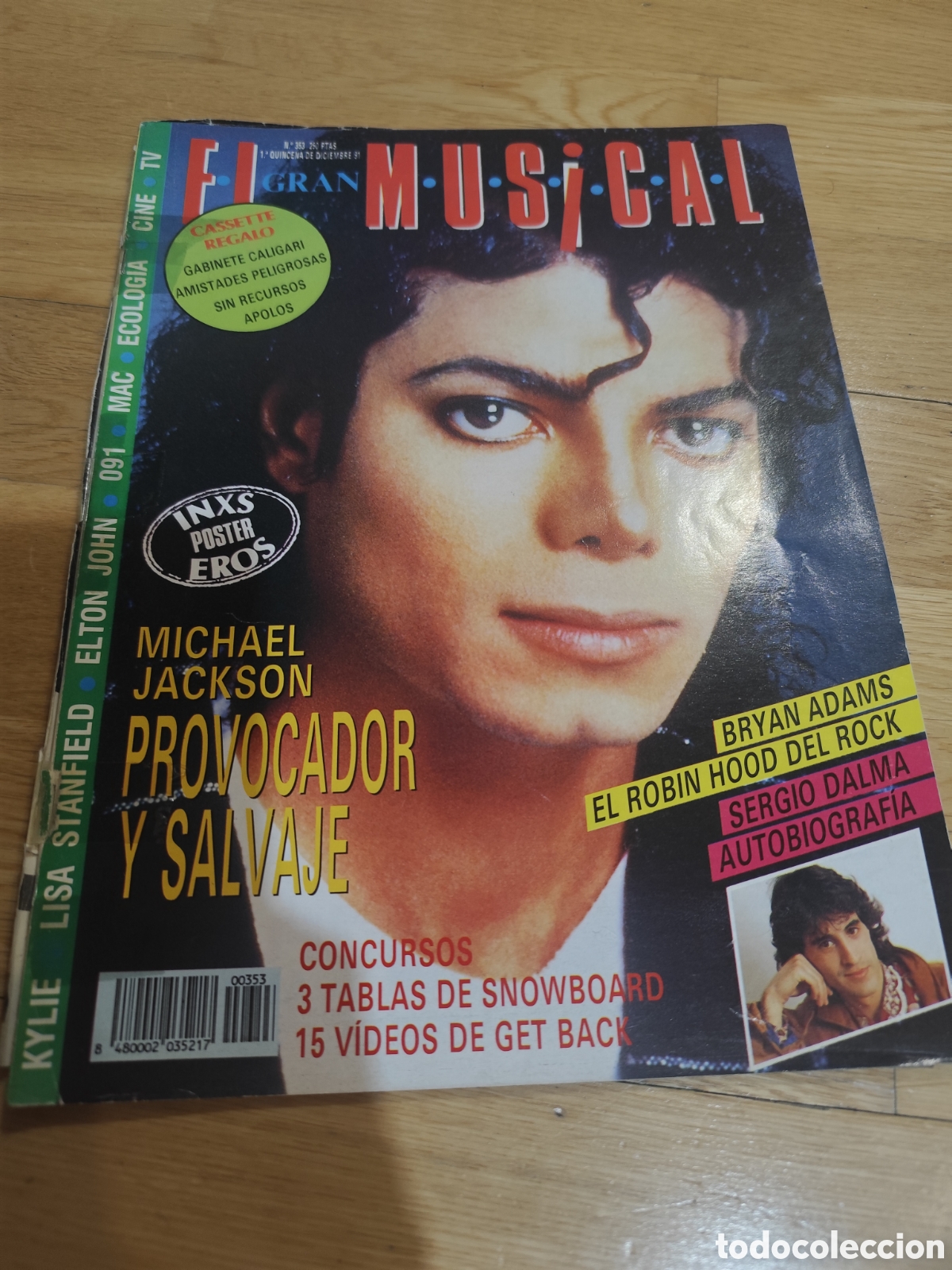 Coleccionismo de Revistas y Peri&oacute;dicos: El gran Musical Michael Jackson Mecano Loquillo Paula Abdul Lisa Stanfield Kylie Minogue Enya