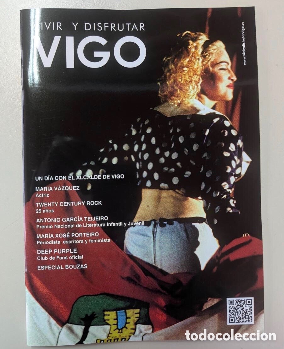 Coleccionismo de Revistas y Peri&oacute;dicos: MADONNA REVISTA VIGO NUEVA